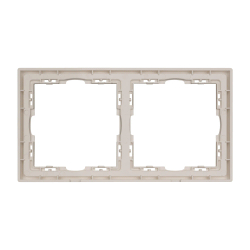 Рамка пластиковая FRM-NOBE-SFPL-2-CA (Arlight, -) 059456