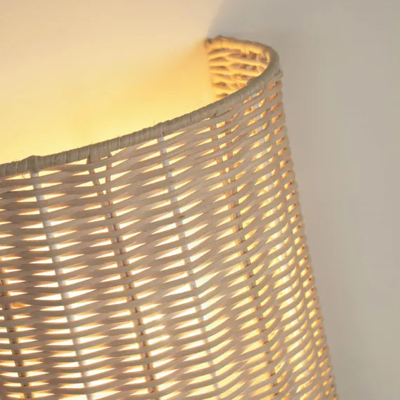 Настенный светильник Kimjit из ротанга