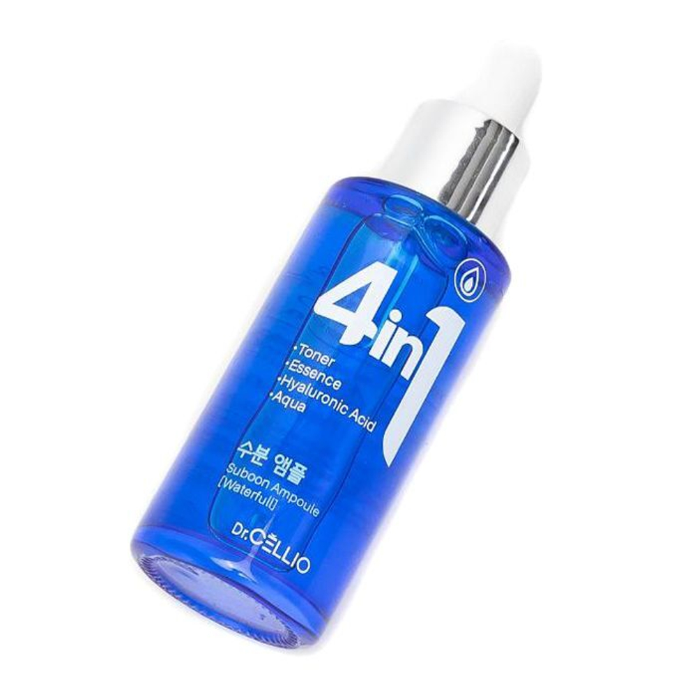 Сыворотка для лица увлажняющая Dr.CELLIO G50 4 IN 1 SUBOON AMPOULE (Aqua) 50мл
