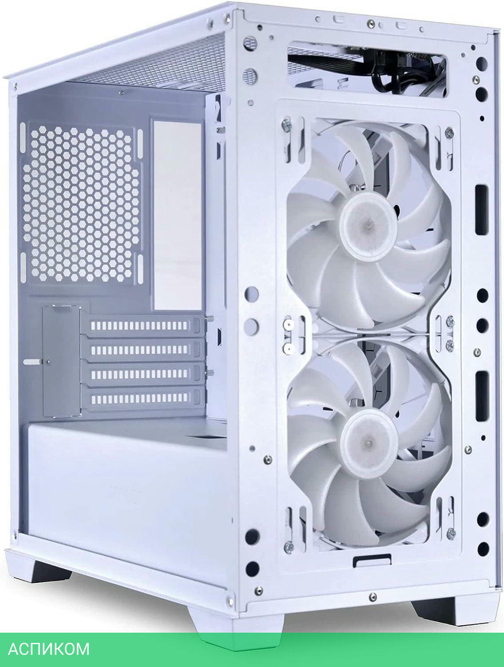 Корпус Lian Li Lancool 205M MESH Micro ATX без БП Snow (G99.OE744MS.10)