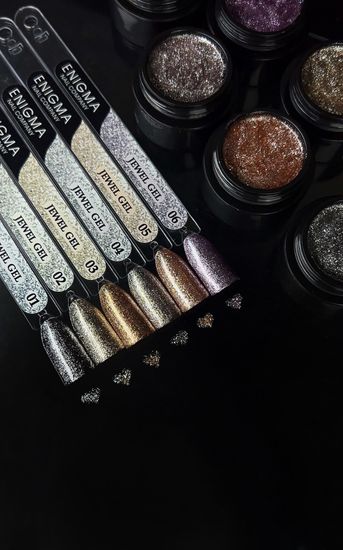 Слюда Jewely gel 01 Enigma 5 мл