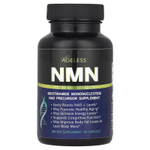Ageless Foundation Laboratories, NMN, добавка-предшественник НАД, 60 капсул (130 мг на капсулу)