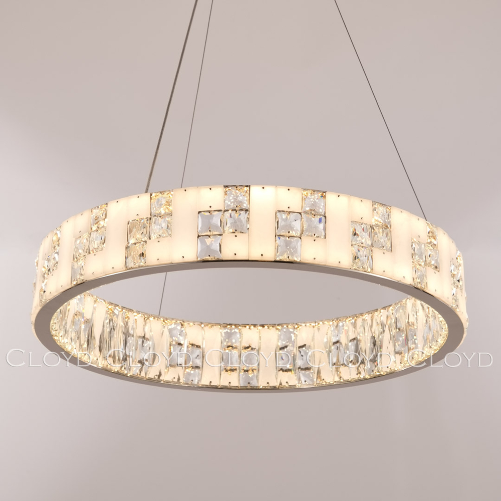 Люстра Cloyd PERSEFONA C1 / Ø60 см - никель (арт.11226)