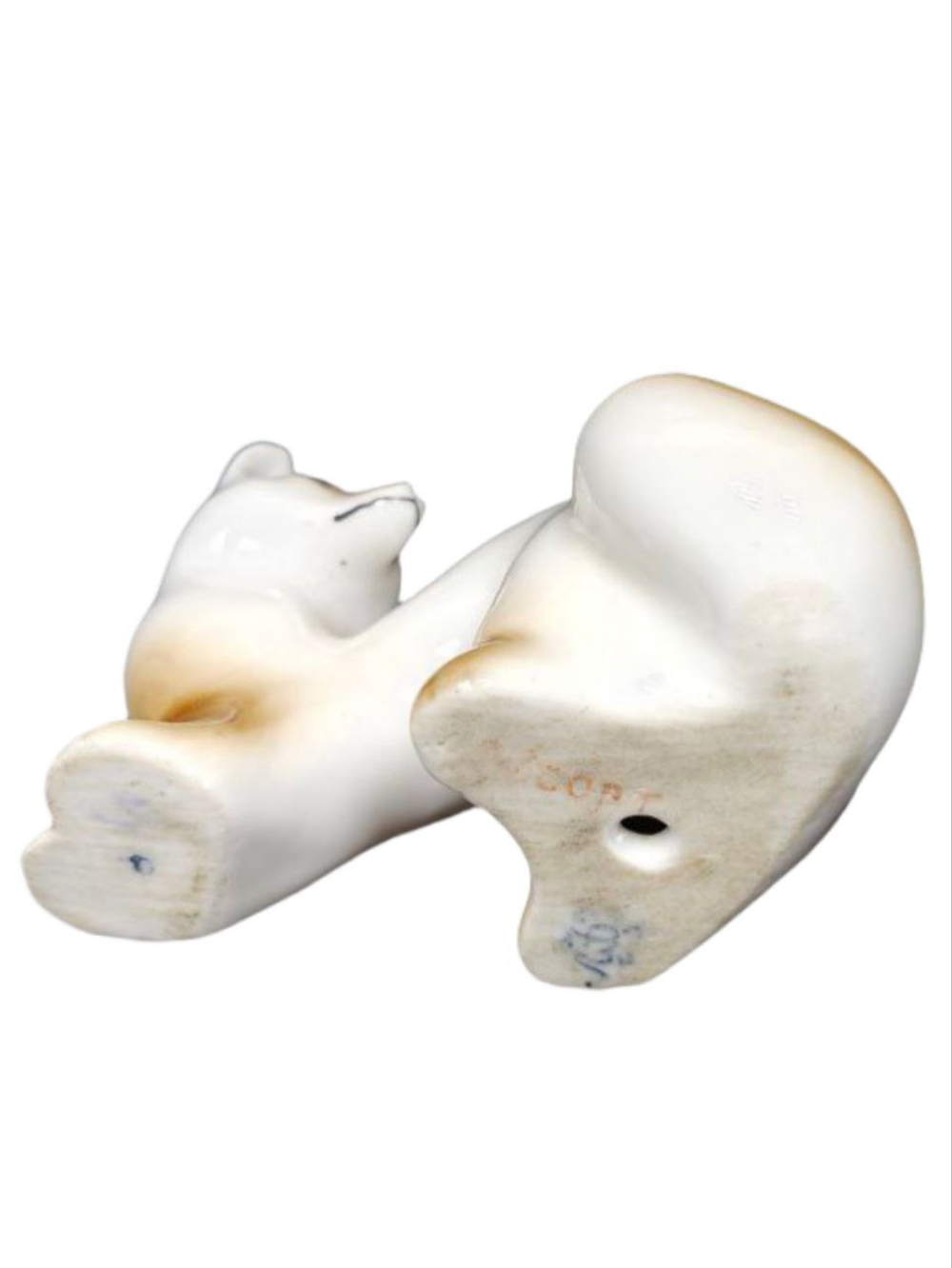 &&& Фарфоровая статуэтка (миниатюра) "Куница" ЛФЗ