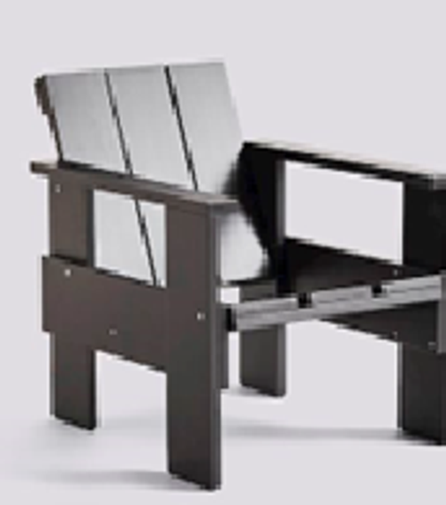 Кресло, Hay, CRATE LOUNGE CHAIR,красное