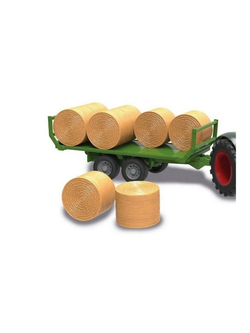 Прицеп для трактора Double Eagle для перевозки рулонов сена 1/16