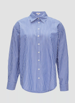 Блузка в полоску с воротником рубашки в непринужденной посадке  s.Oliver