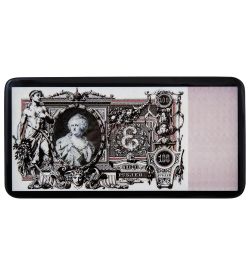 Народные промыслы ШК-19/52-C Шкатулка-купюрница в технике декупаж «100 РУБЛЕЙ» (18х9х4)