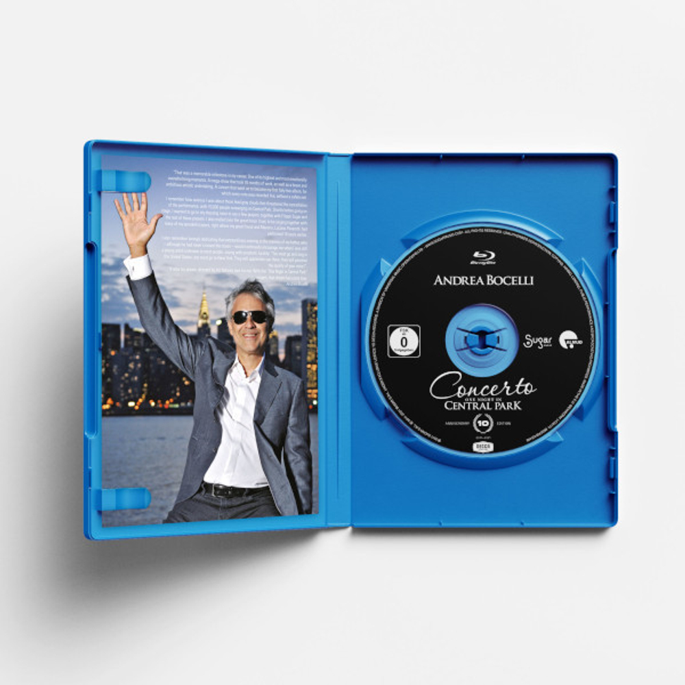 Andrea Bocelli / Concerto: One Night In Central Park (10th Anniversary)(Blu-ray)