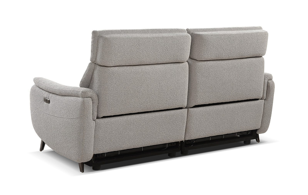 Диван-реклайнер Cheretto (3-х местный) серый