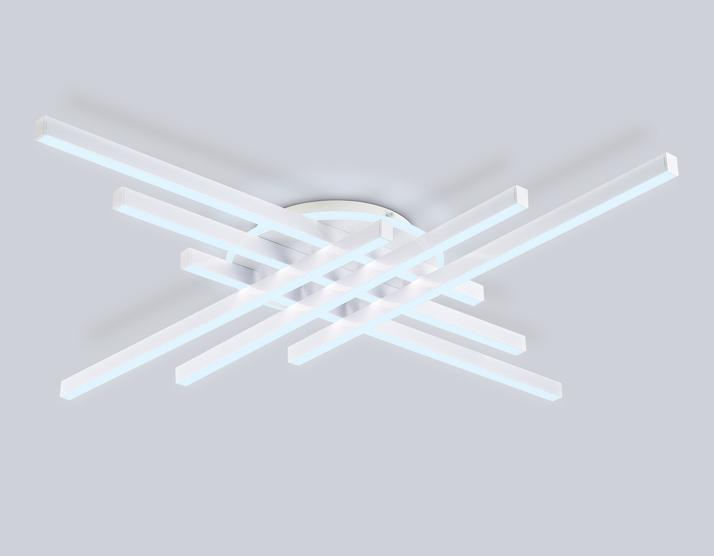 FL6285 WH белый 110W 3000K-6400K 950*950*90 (ПДУ ИК)