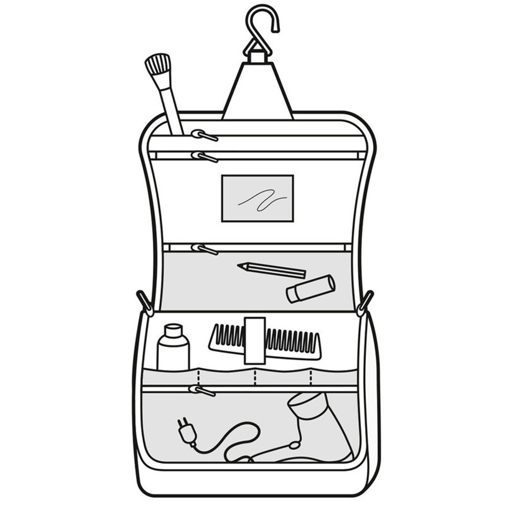Сумка-органайзер toiletbag xl black