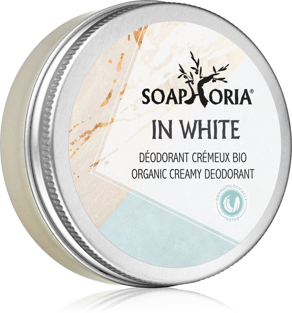 Soaphoria In White - органический крем-дезодорант для женщин /   50  ml  / GTIN 8586017851351