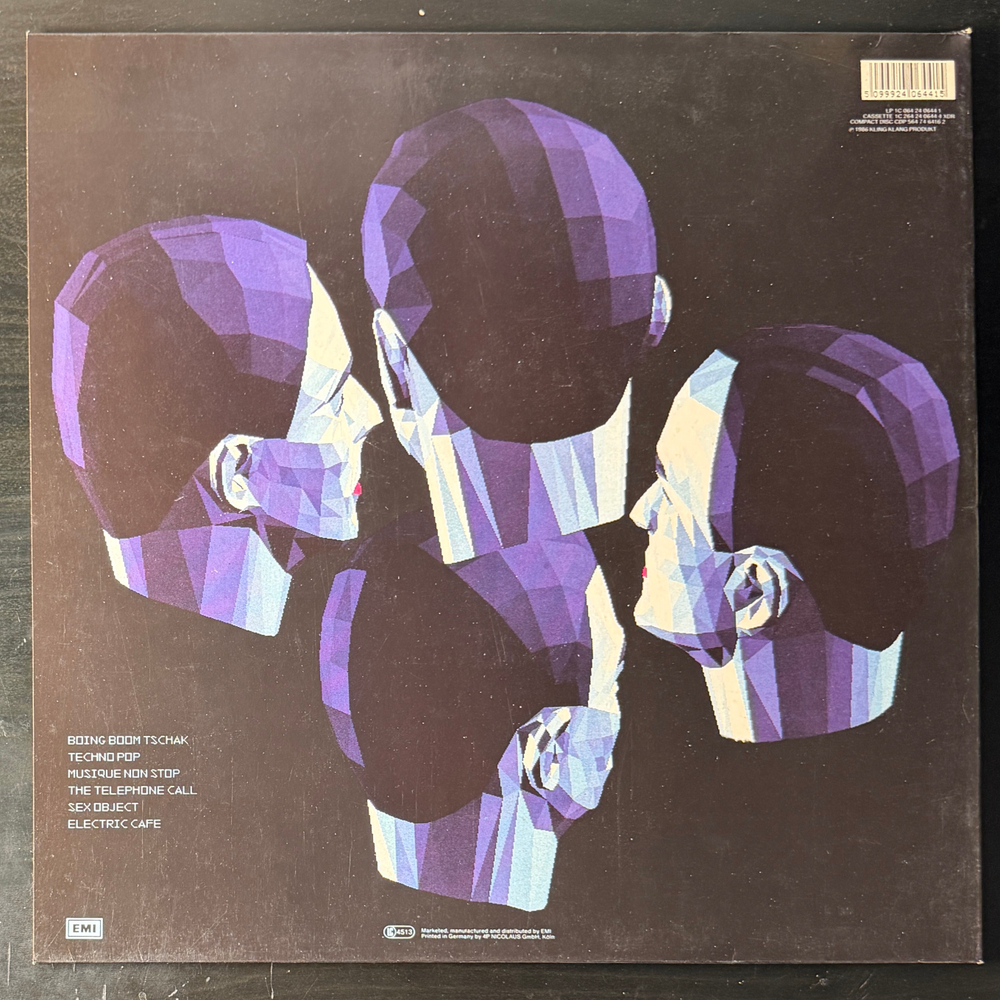 Kraftwerk ‎– Electric Cafe (Европа 1986г.)