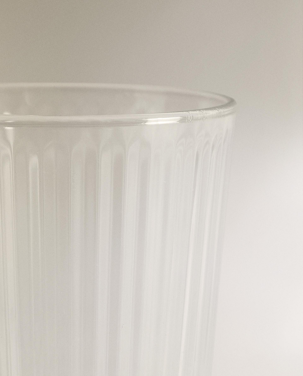 Zara Home стакан из стекла, цвет прозрачный, 12 см · 2803/401