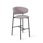 Стул барный Adele, рогожка wellton 912, серый