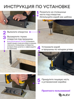 Горизонтальная тройная розетка 1USB + 1 Type-C, белая