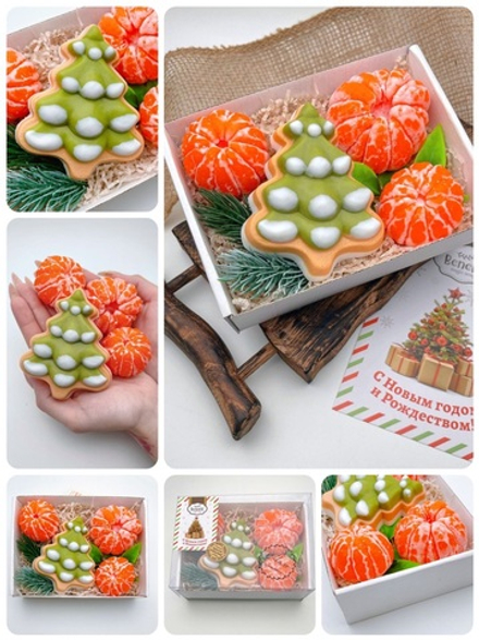 Набор "Елка в мандаринах”