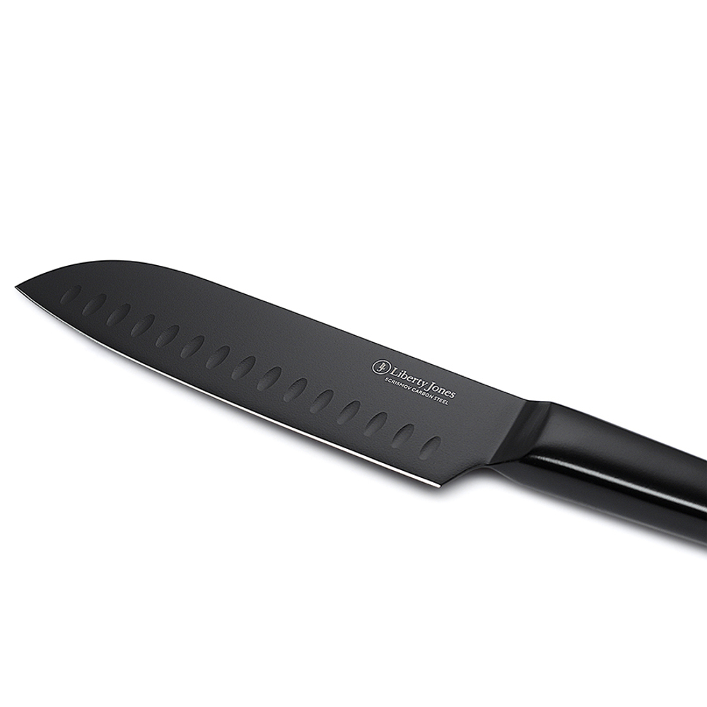 Нож Сантоку carbon, 18 см