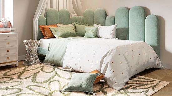 Кровать угловая Савоярди kids - разноуровневая