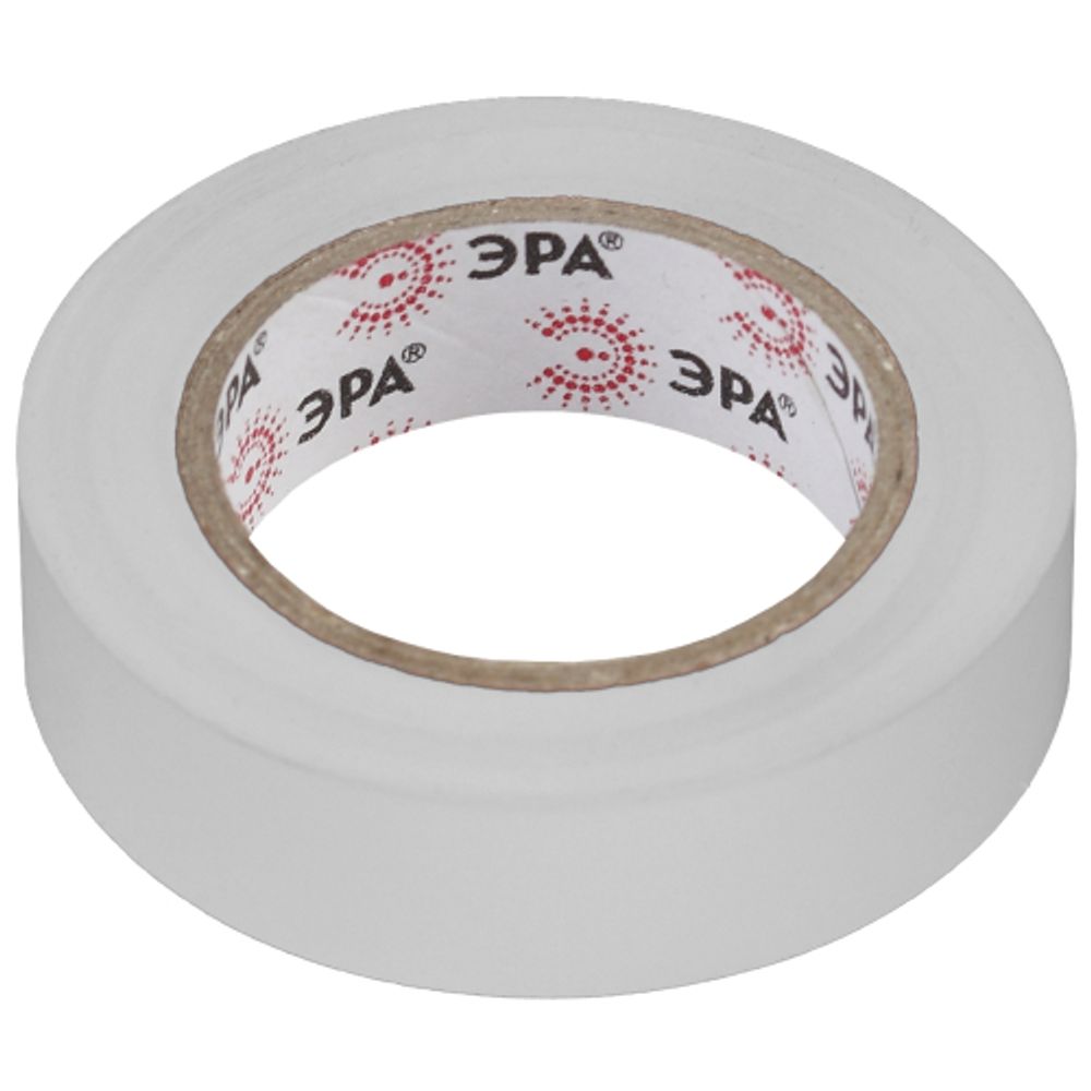 Изолента ЭРА ET1510WHITE ПВХ 15мм х 10м белая