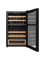 Винный шкаф LaSommeliere SLS33DZ черный