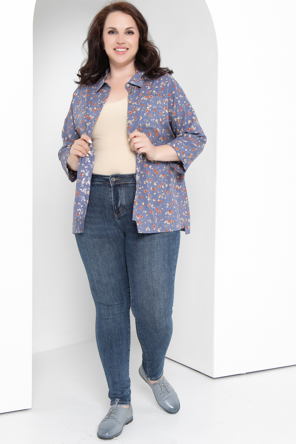 6085 Брюки джинсовые