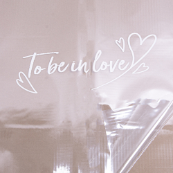 ЛИСТ To be in love 58*58/20шт