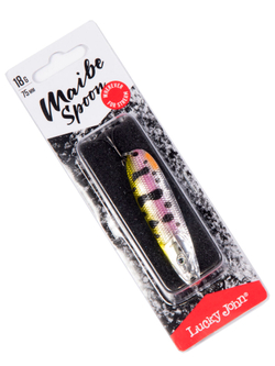 Блесна Lucky John Maibe Spoon 75 мм, 18 г, цвет 001