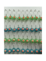 Мормышки №28 "Дробинка крупная в ассортименте" 80шт