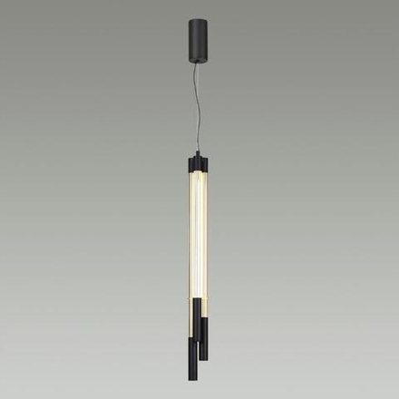 4393/30L HIGHTECH ODL24 143 металл/черный/акрил Подвесной светильник IP20 LED 30W 1400Лм 3000K 220V ANTA