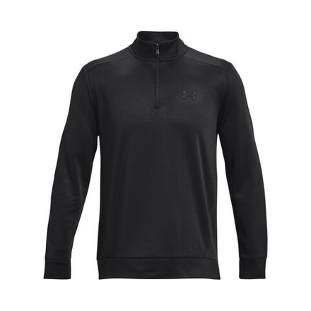 Куртка теннисная Under Armour Men's Armour Fleece 1/4 Zip - black