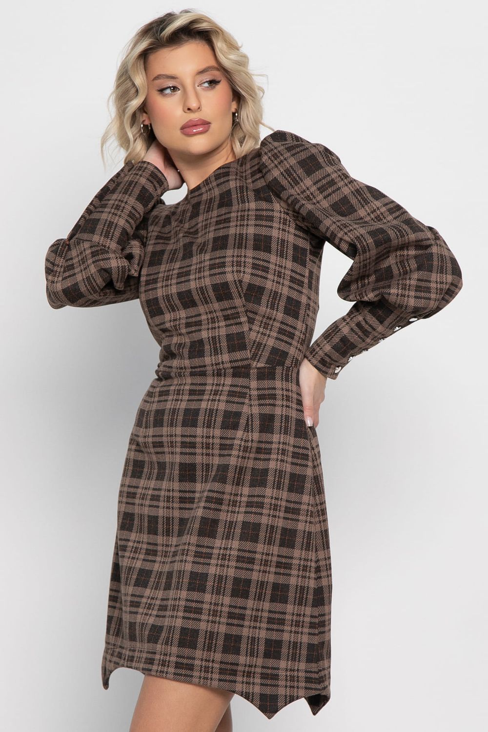 Платье Фелиция (коричневое) П14988-45М LT Collection