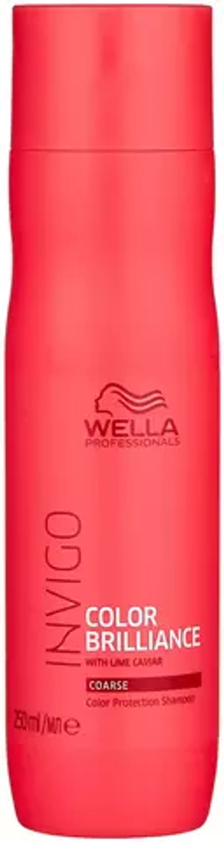 Wella Invigo Color Brilliance Шампунь для жестких волос 250 мл