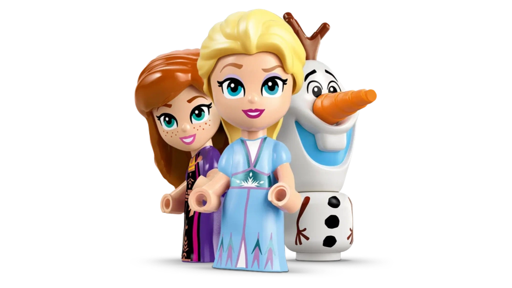 Конструктор LEGO Disney 43278 Мини-замок Эренделл и ледовый дворец Эльзы