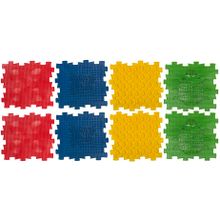 Коврик игровой массажный У681, 8 модулей 24,5*24,5*1,4см.
