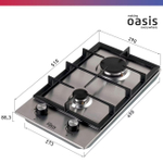 Варочная панель газовая OASIS P-MEND