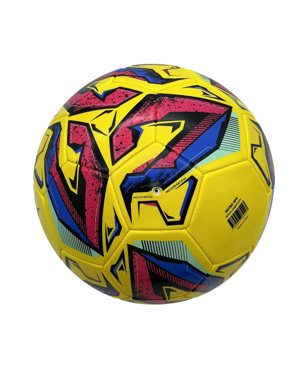 Мяч футбольный Intro №5, желтый