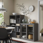 VIHALS Книжный шкаф/стеклянная дверь ИКЕА