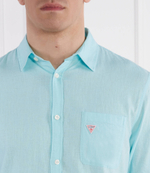 Льняная рубашка Guess Underwear - бирюзовый(F4GH00 WG3L0)