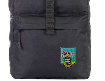 Нашивка термоаппликация на одежду и на рюкзак. Courage