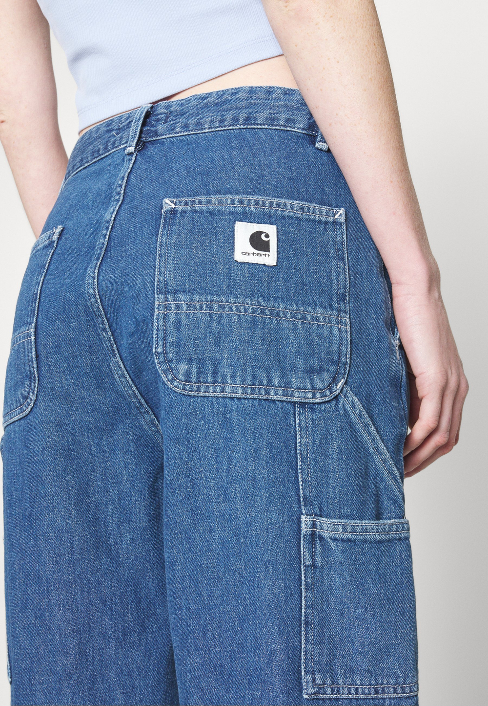 Carhartt WIP PIERCE - Джинсы свободного покроя - Синий