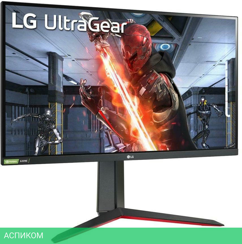 Монитор LG UltraGear 27GN65R-B черный