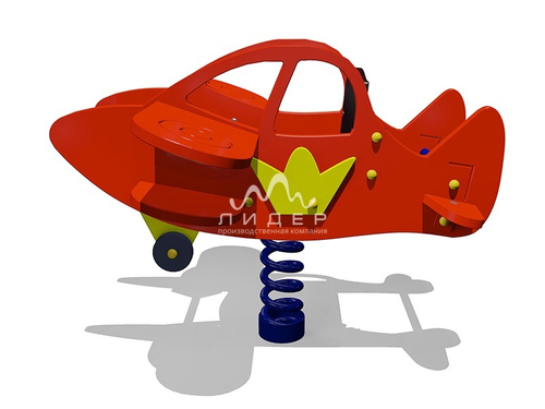 Качалка на пружине “Самолет” 04049