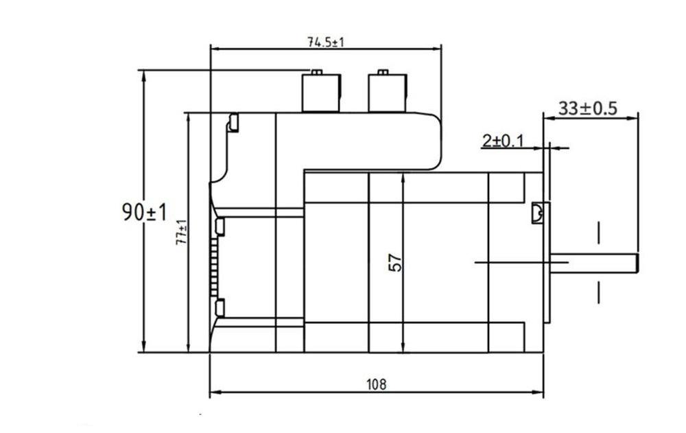 Сервопривод интегрированный IHSV57-30-10-36-01-T33