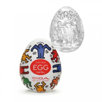 TENGA&Keith Haring Egg Мастурбатор яйцо Street