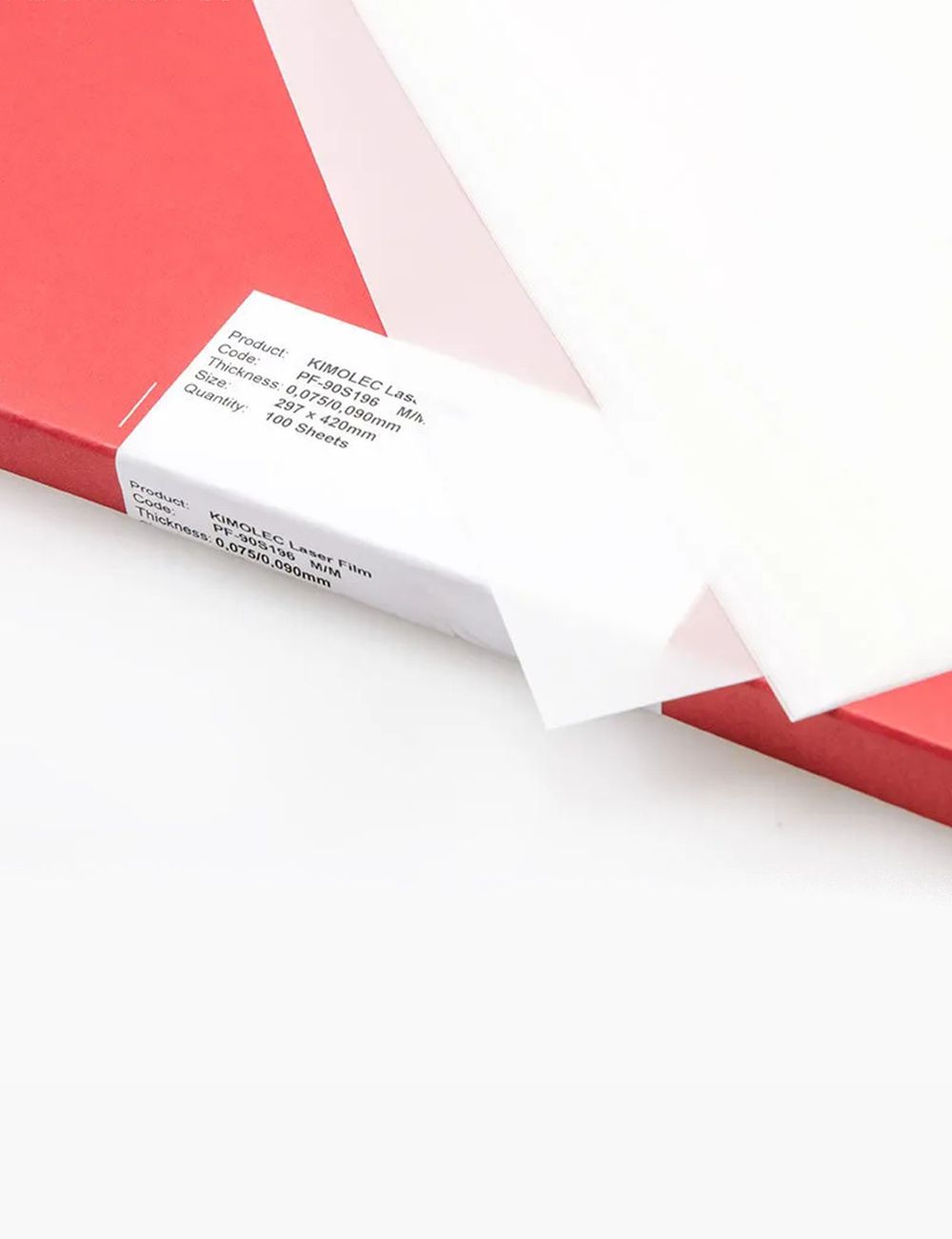 Матовая пленка KIMOTO Kimolec Laserfilm A4, 100 листов, 90 мкм