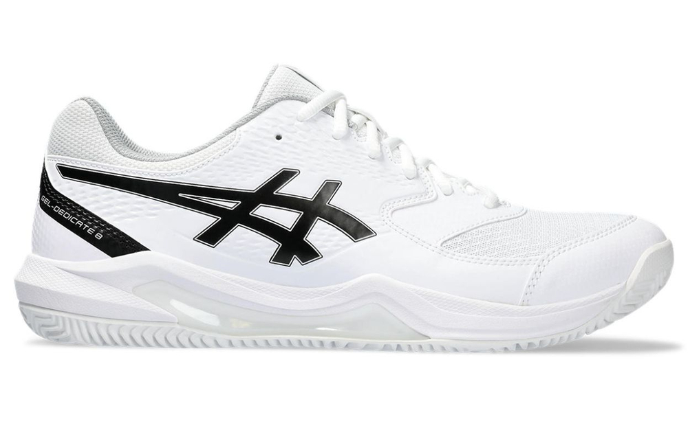 Теннисные кроссовки Asics Gel-Dedicate 8 Clay - white/black