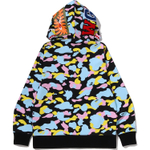 A Bathing Ape Bathing Ape Multi Camo Sweatshirts Cotton Long Sleeved Moderate No Fleece Lined Regular Edition Zip Closure 1m20 115 005