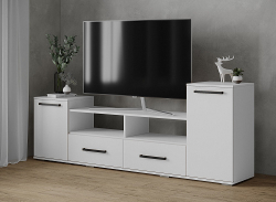 Тумба под ТВ Парус 2, белый